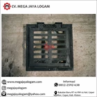 Grill iron cast manhole cover production  2