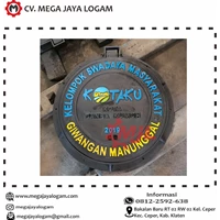 Manhole Cover Bulat Pabrikasi Indonesia